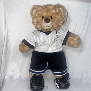 Build a Bear Happy Hugs III Teddy Tan Scent Voice Tan Plush Stuffed BABW Soccer